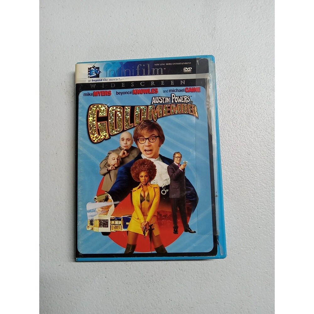 AUSTIN POWERS IN GOLDMEMBER (DVD, 2002, WIDESCREEN INFINIFILM SERIES) PERFECT
